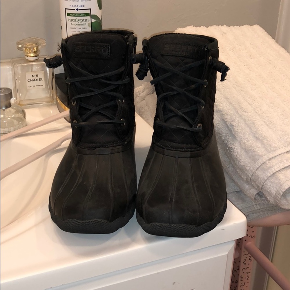 Never worn Sperry Boots